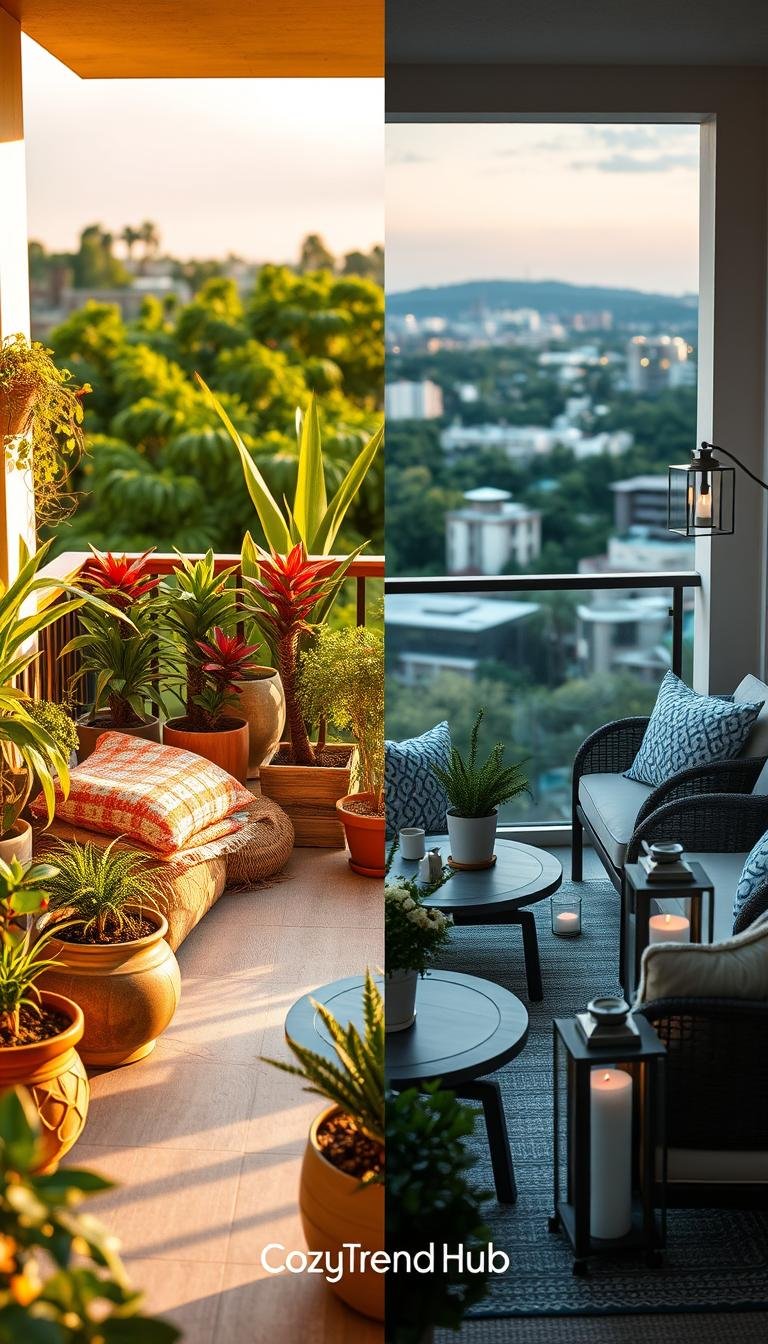 balcony decor cheap vs premium