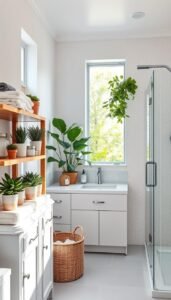 best bathroom storage mix