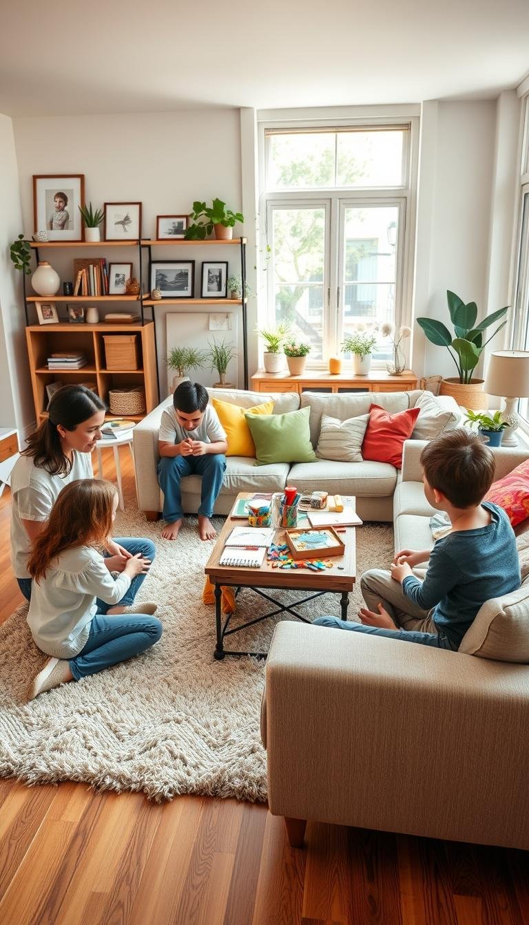 best decor for busy families