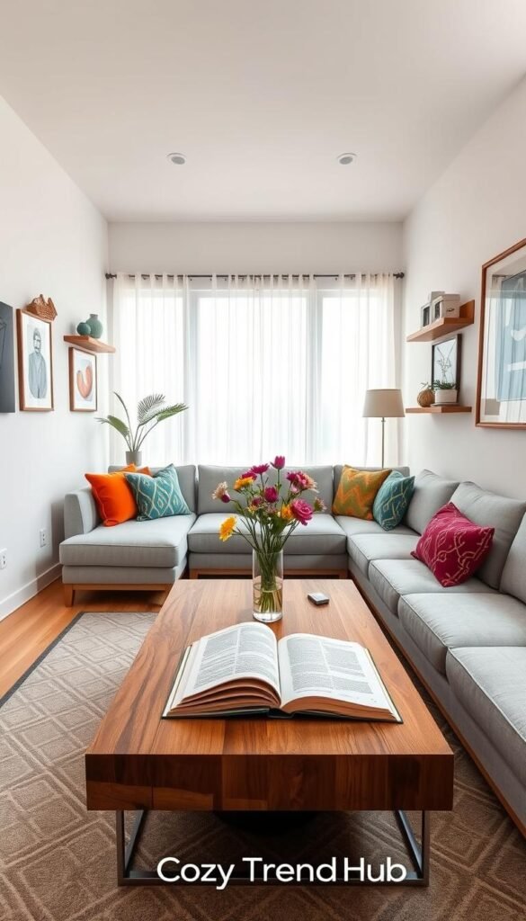 best decor for long narrow rooms