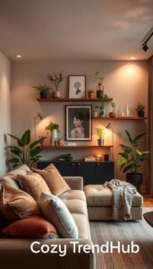 best decor for low ceilings