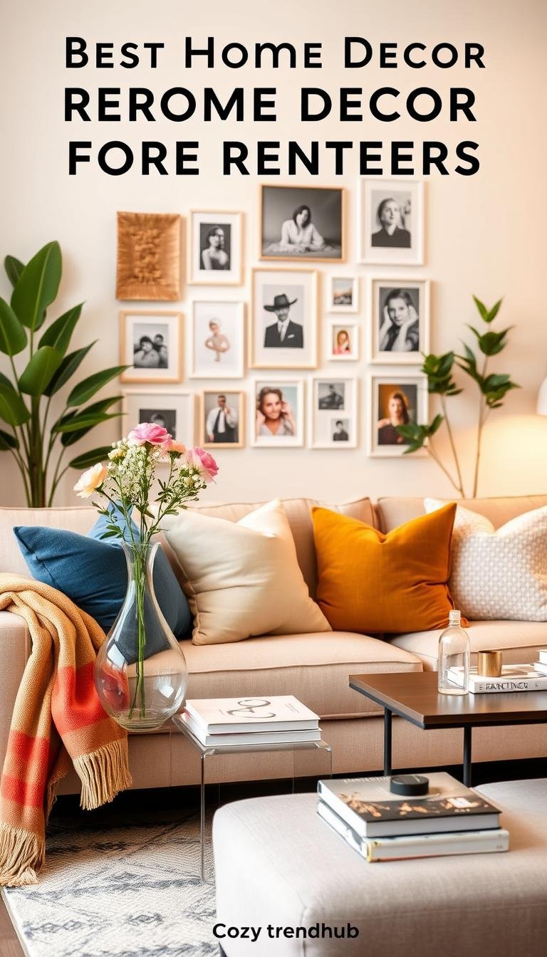 best home decor for renters