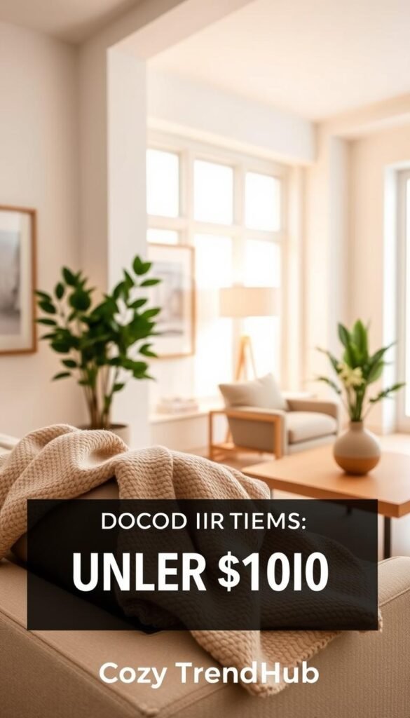 best minimalist decor under $100