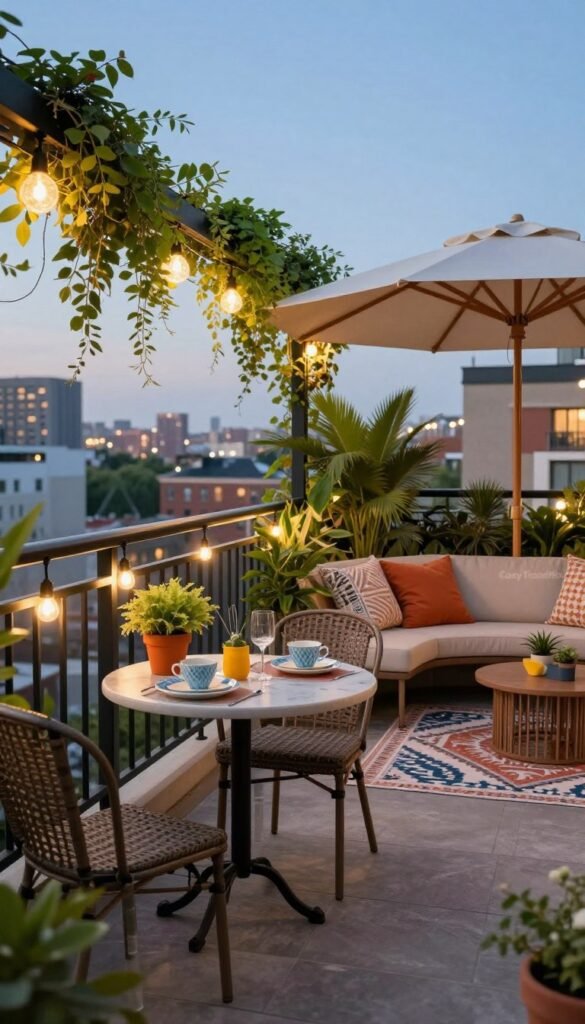 best outdoor decor for apartments