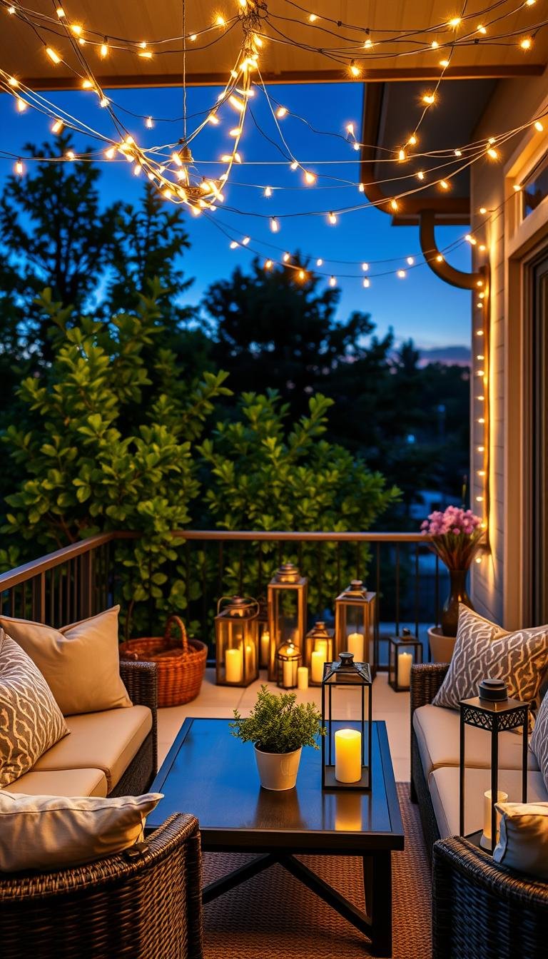 best outdoor lighting for balcony