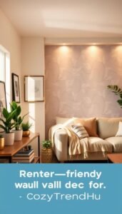 best renter friendly wall decor