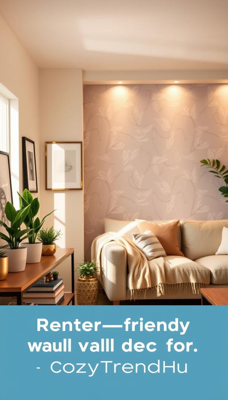 best renter friendly wall decor