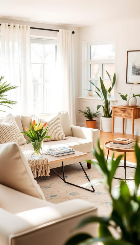 best spring living room decor