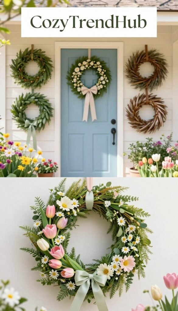 best spring wreaths for front door
