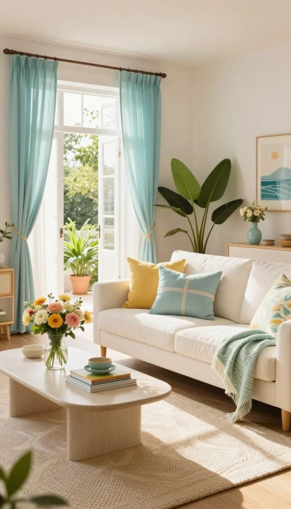 best summer decor for living room