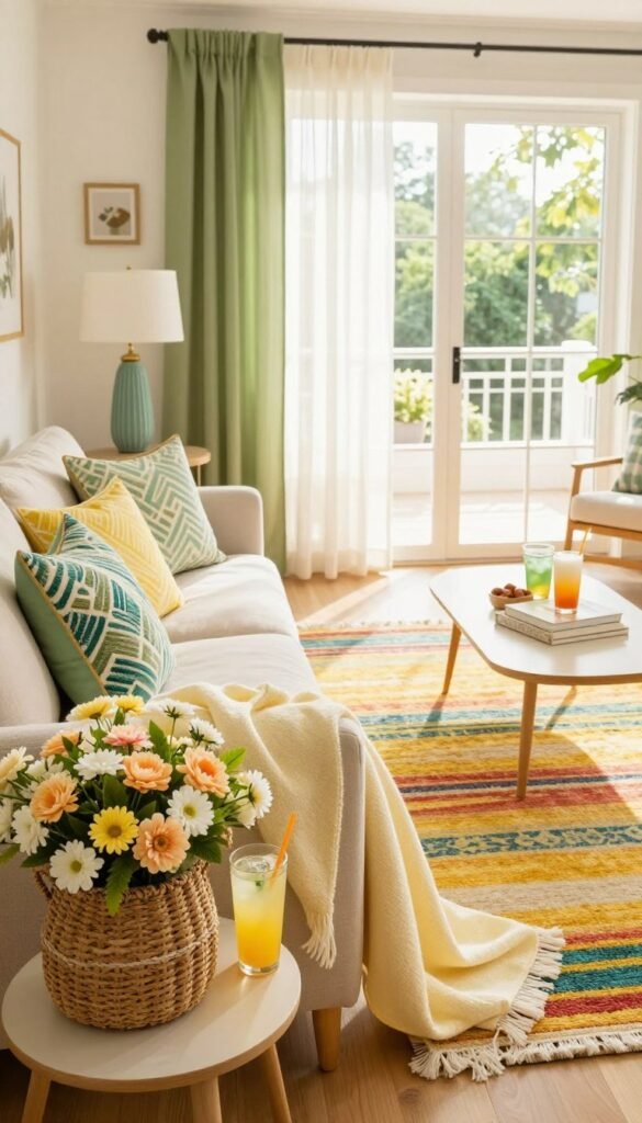 best summer decor for renters
