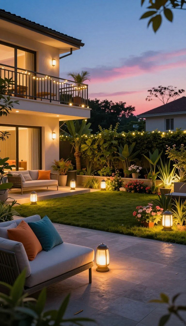 best summer lighting for outdoor spaces