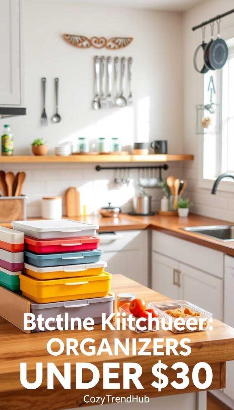 kitchen organizers under 30