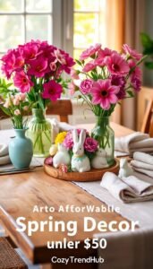 spring decor under 50