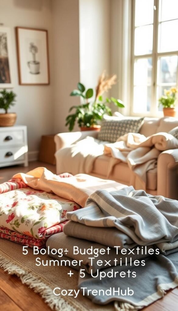 summer textiles budget