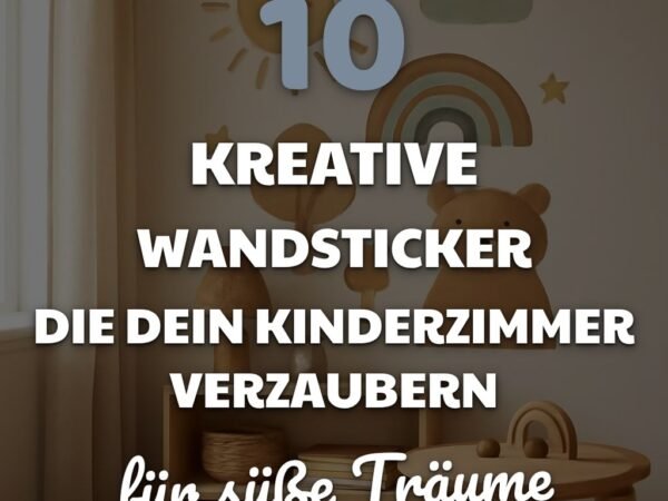 10 kreative Wandsticker die dein Kinderzimmer verzaubern