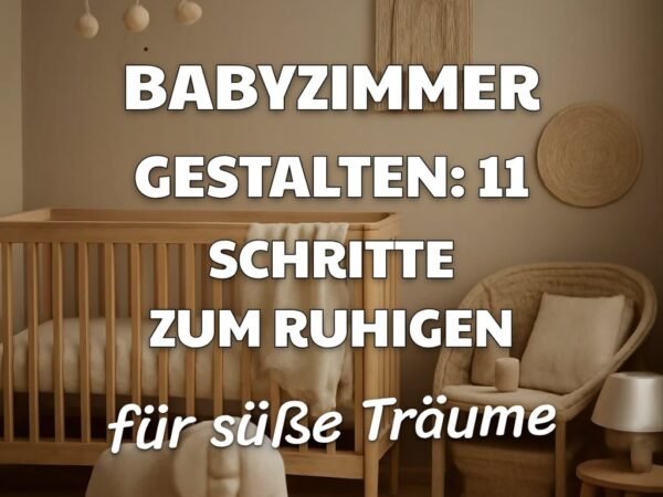 Babyzimmer gestalten: 11 Schritte zum ruhigen Greige-Look