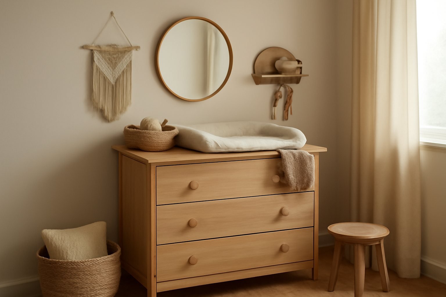 So findest du die perfekte Wickelkommode für dein Babyzimmer