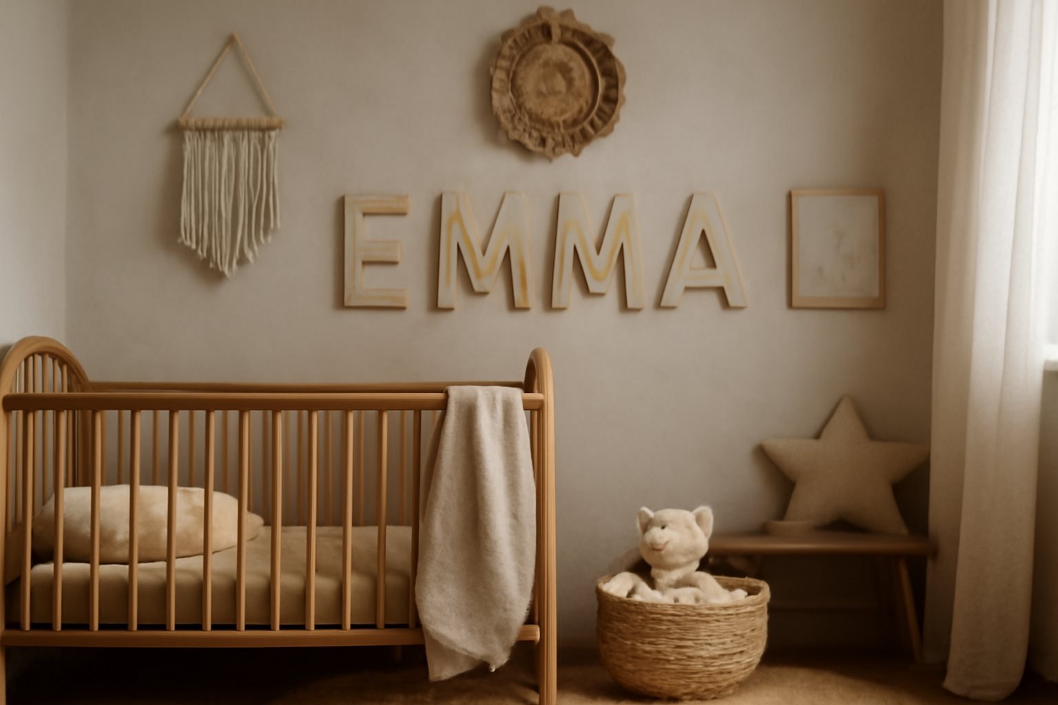 Kreative Möbel mit Namen für dein Kinderzimmer