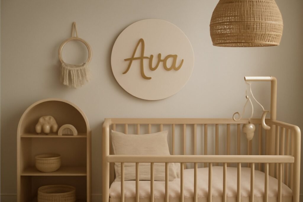 Personalisierte Kinderzimmer-Deko 2026: Der Namens-Trend