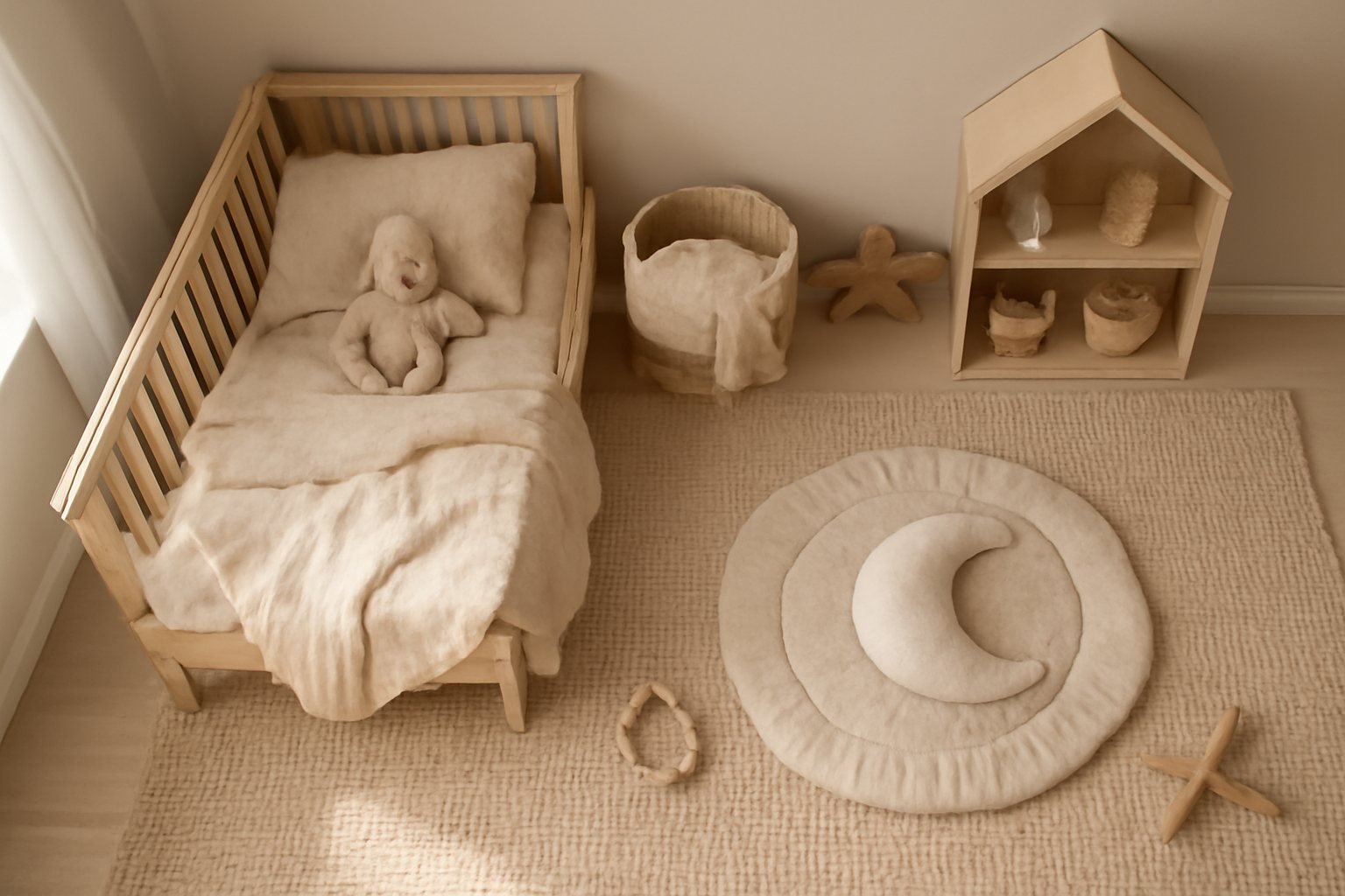So gestaltest du das Kinderzimmer im ruhigen Greige-Look