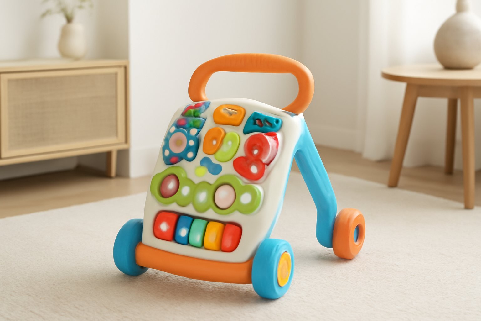 Sicherheit und Qualitätsmerkmale von Vtech Lauflernwagen
