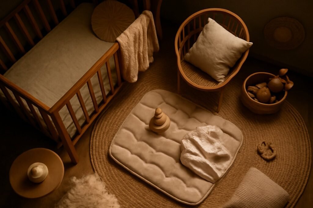 Nostalgie-Babyzimmer einrichten: So gelingt der 70er-Trend