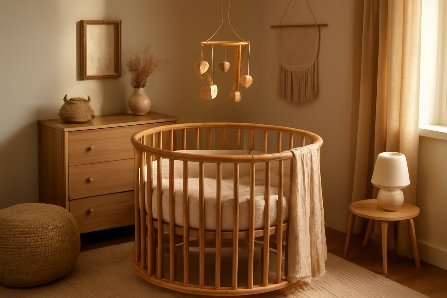 Top Sicherheitsmerkmale für runde Babybetten