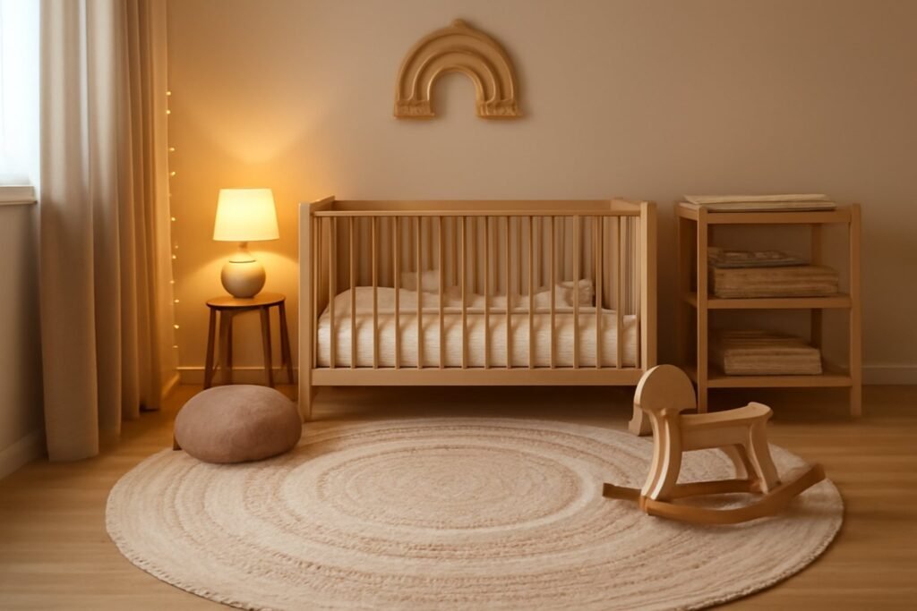 Runde Kinderzimmer-Teppiche: Die 3 schönsten Trends 2026