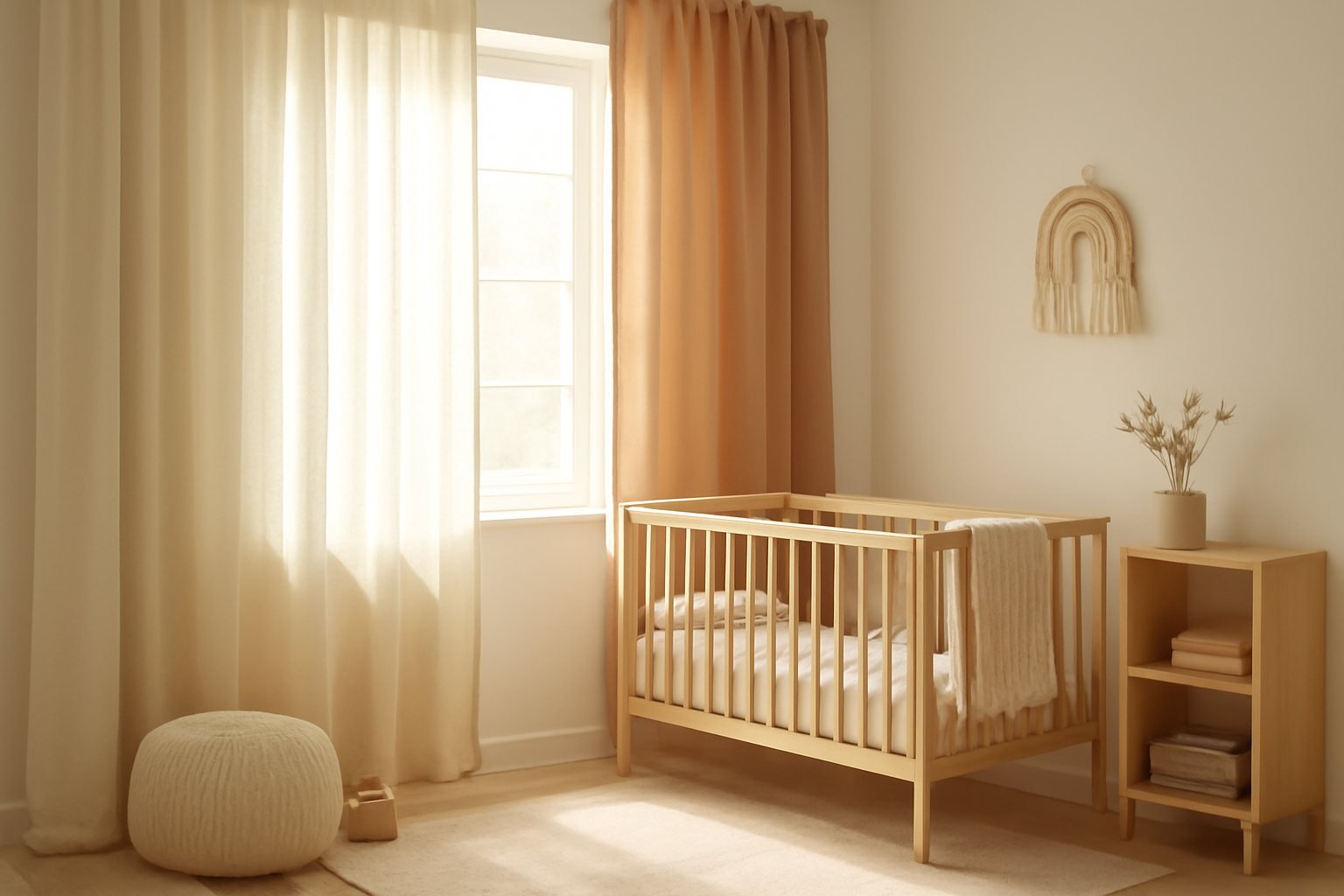 Diese Materialien sind ideal für Kinderzimmer-Gardinen