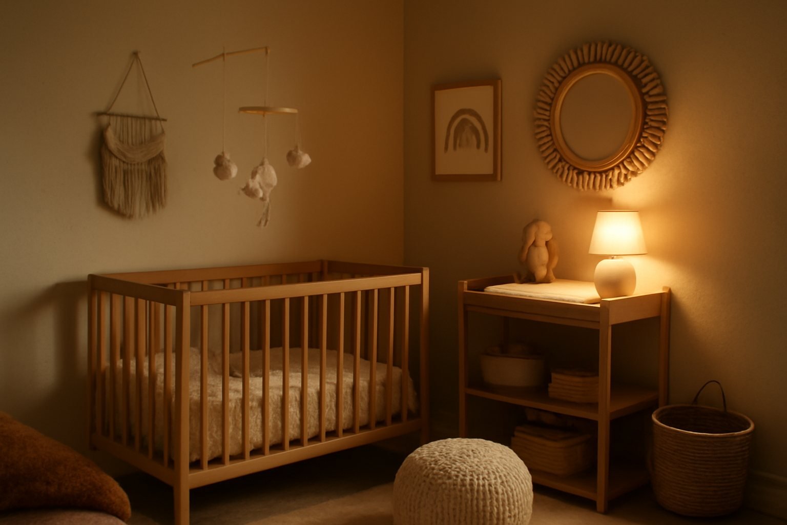 Akzentwände für mehr Stil im Babyzimmer