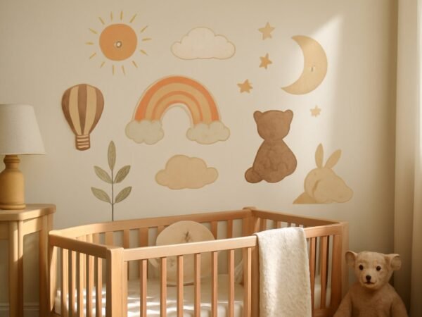 10 kreative Wandsticker die dein Kinderzimmer verzaubern