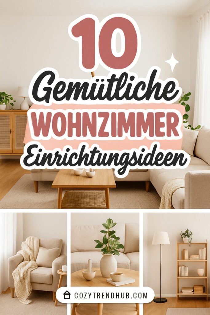 10 Schöne Gemütliche Wohnzimmer Ideen