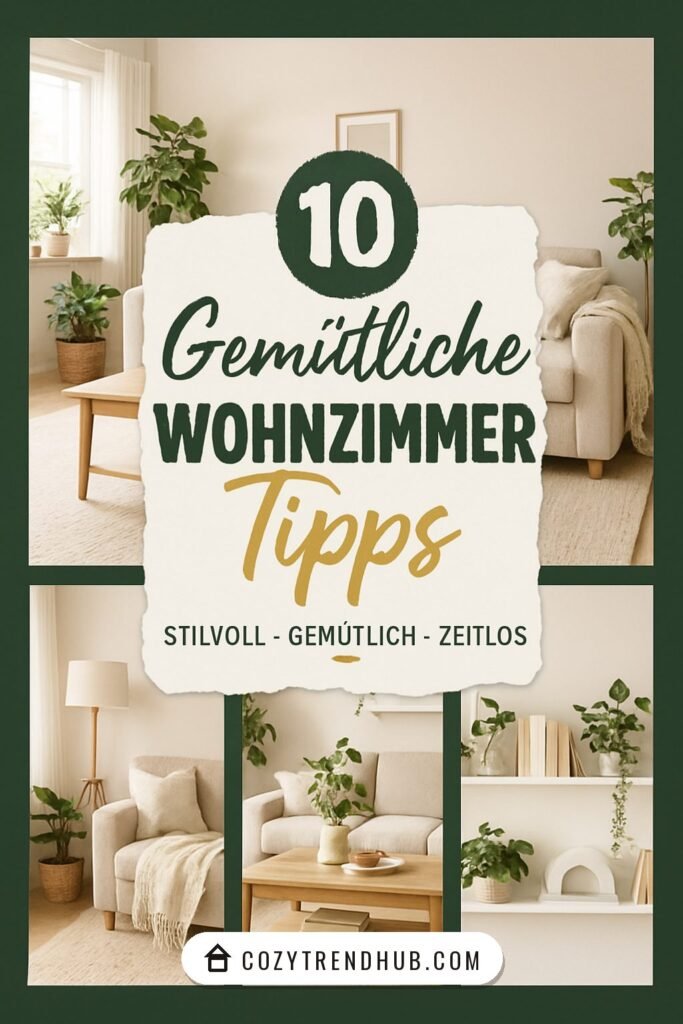 Must-Have Ideen für Ihr Wohnzimmer