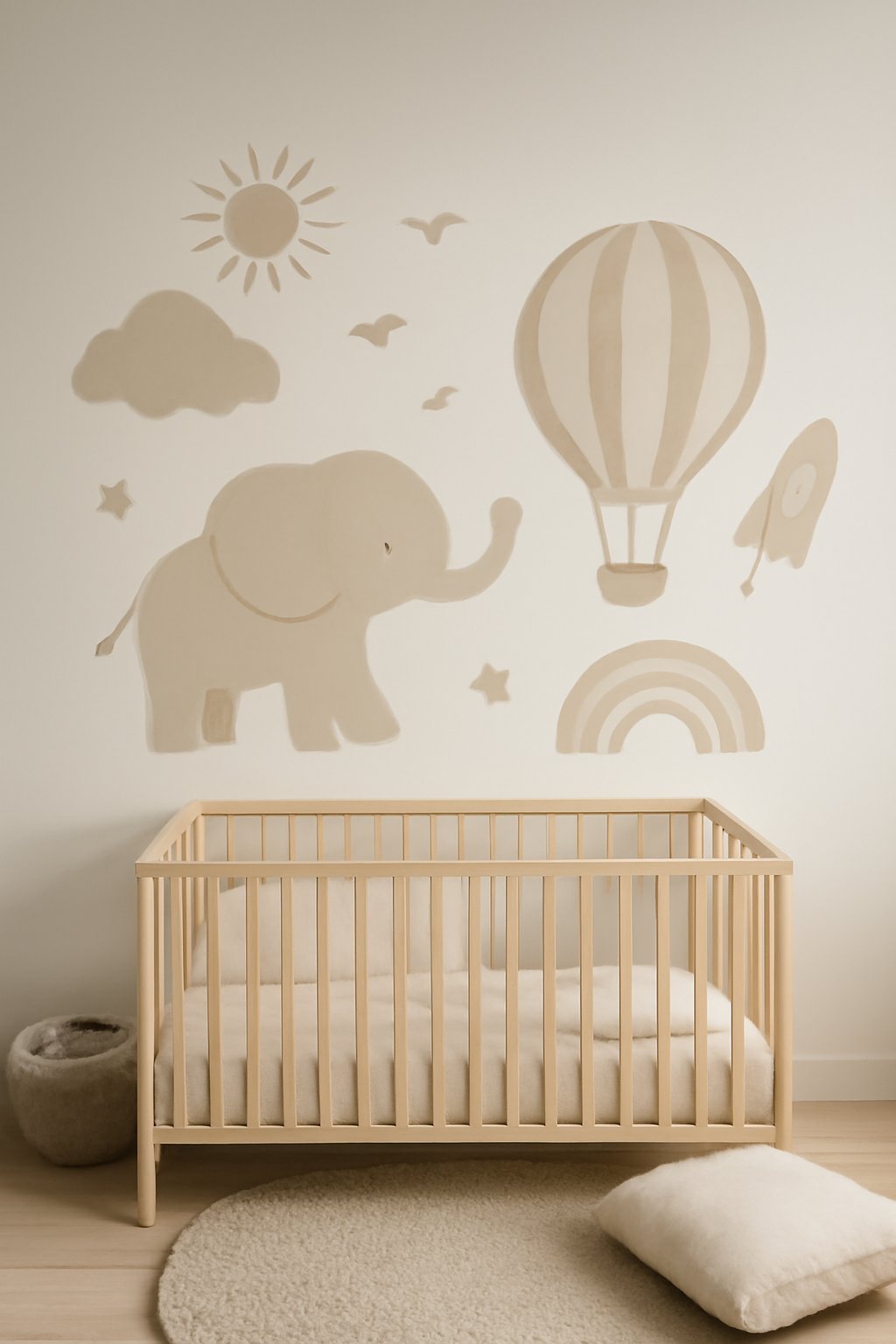 Tier Wandsticker Set 20-teilig