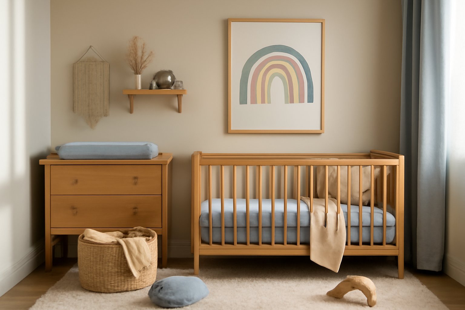 So bringst du Farbe ins Babyzimmer für Jungs