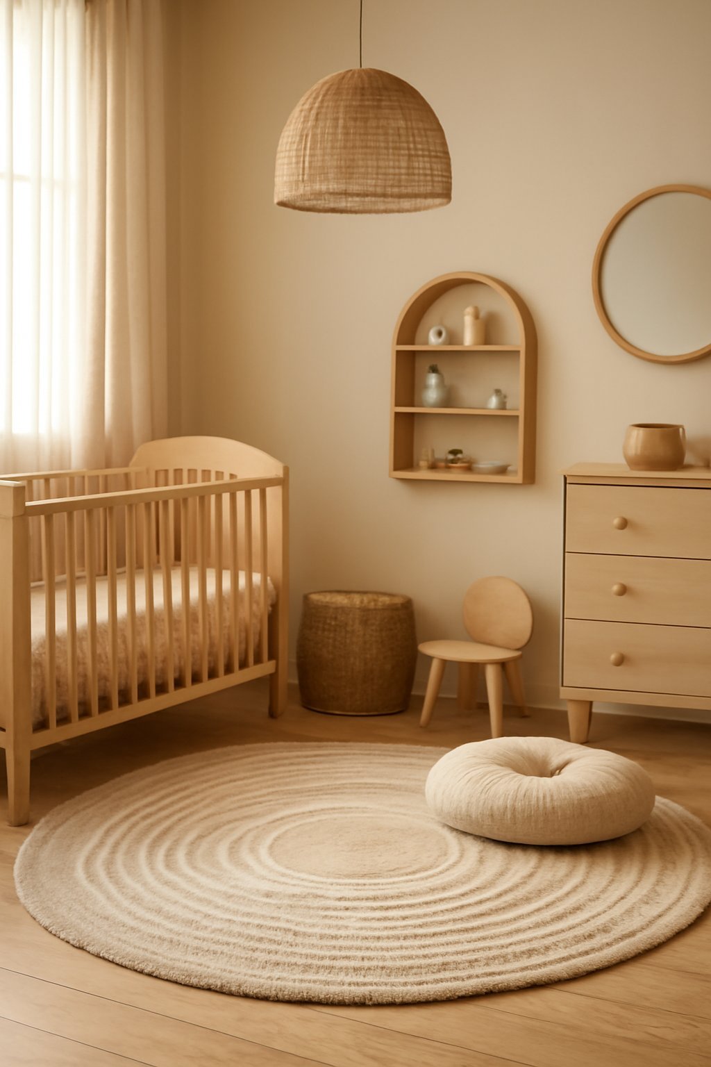 Runde Kinderzimmer-Teppiche: Die 3 schönsten Trends 2026 — Hero-Aufnahme