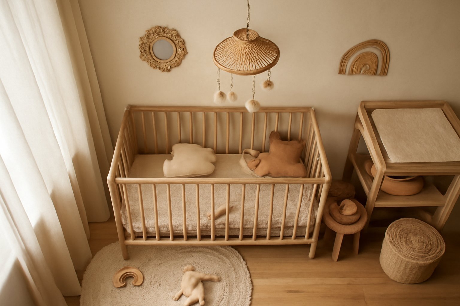 Farben und Dekor im Babyzimmer
