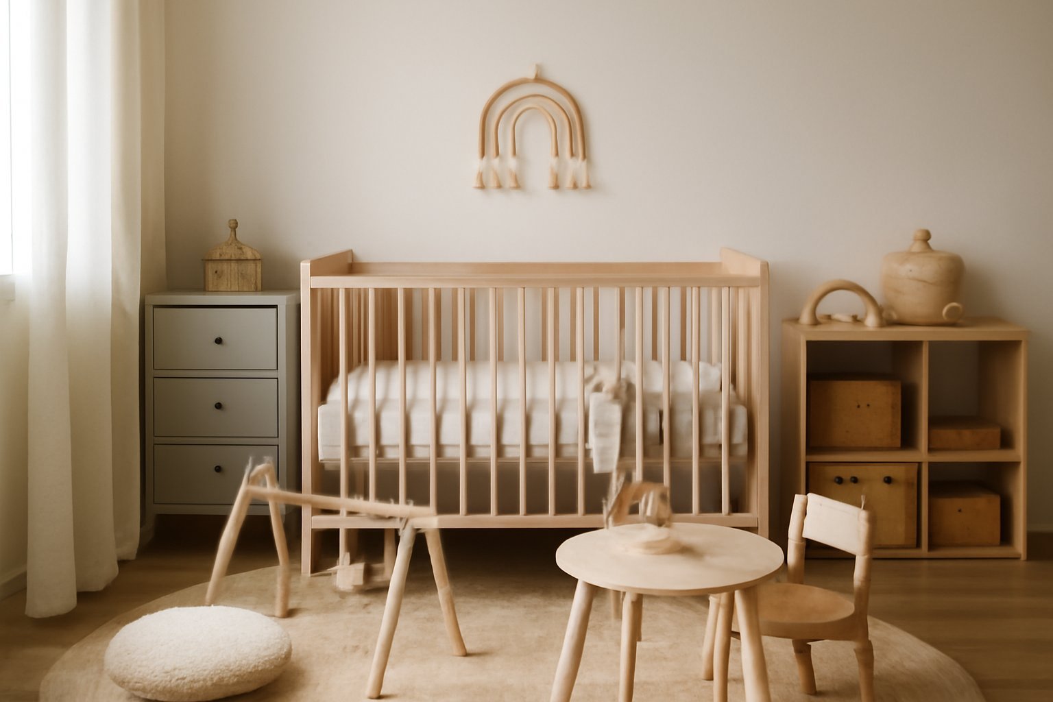 Praktische Möbel für das Babyzimmer