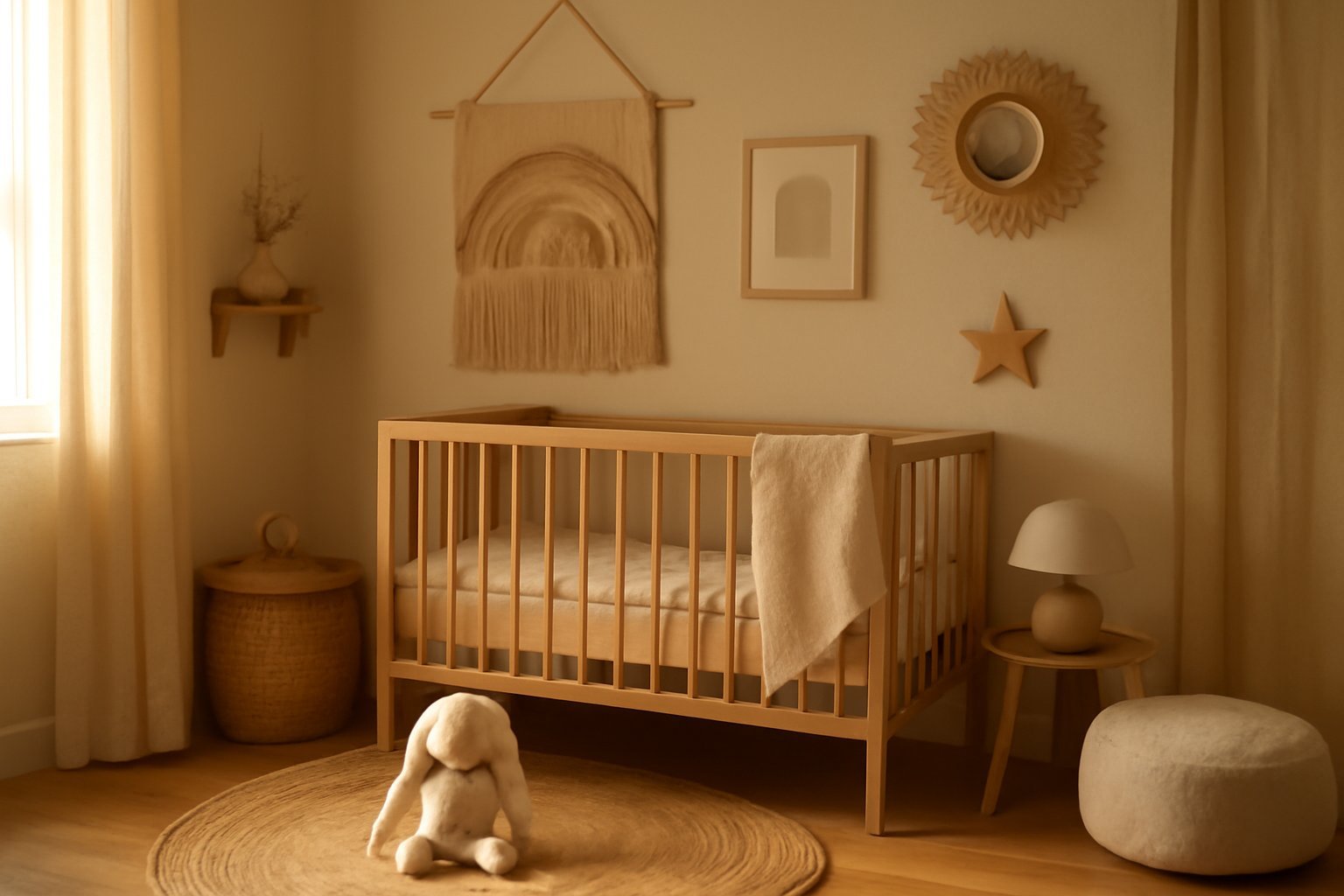Dekoration mit beige Akzenten