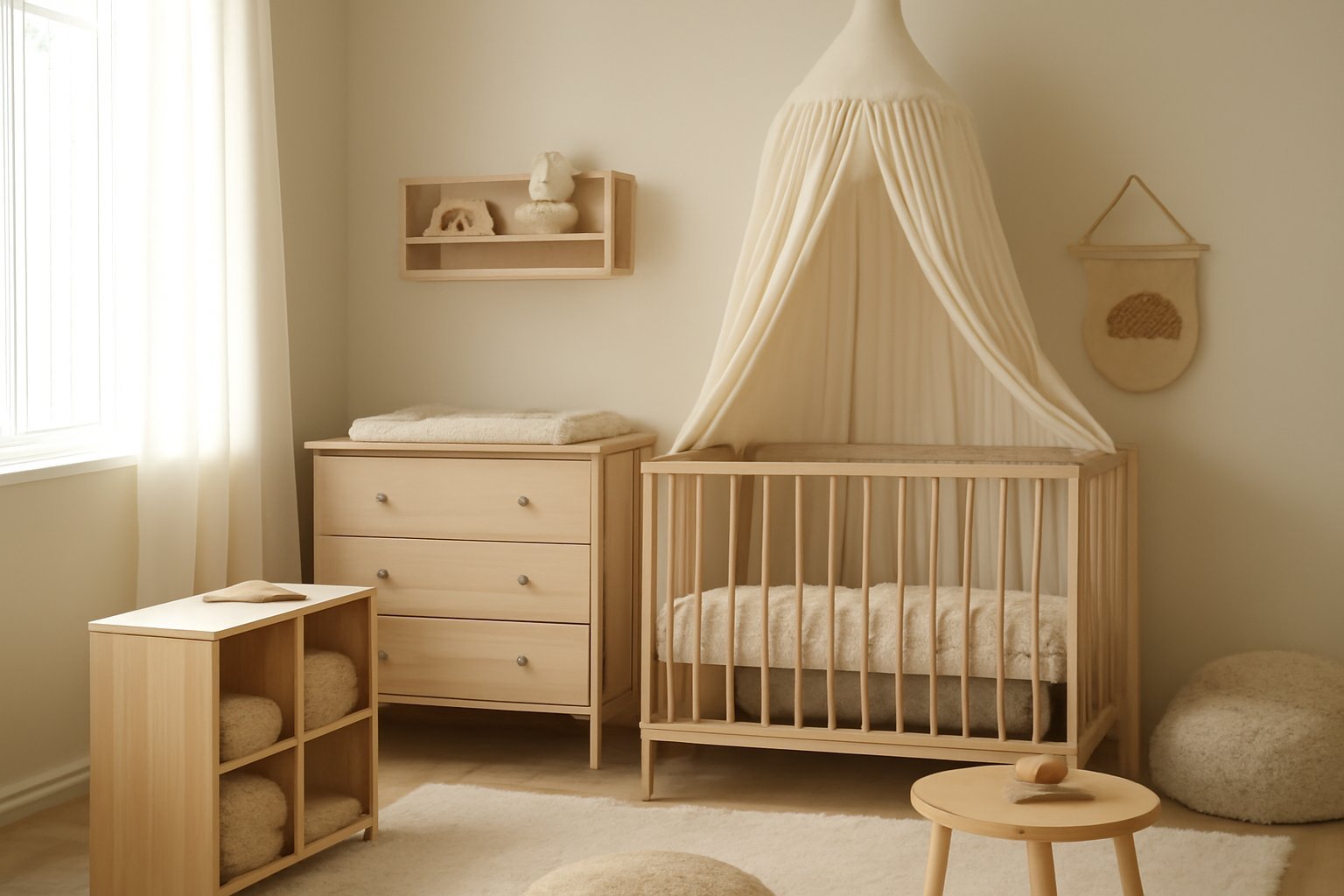Multifunktionale Möbel für das Babyzimmer
