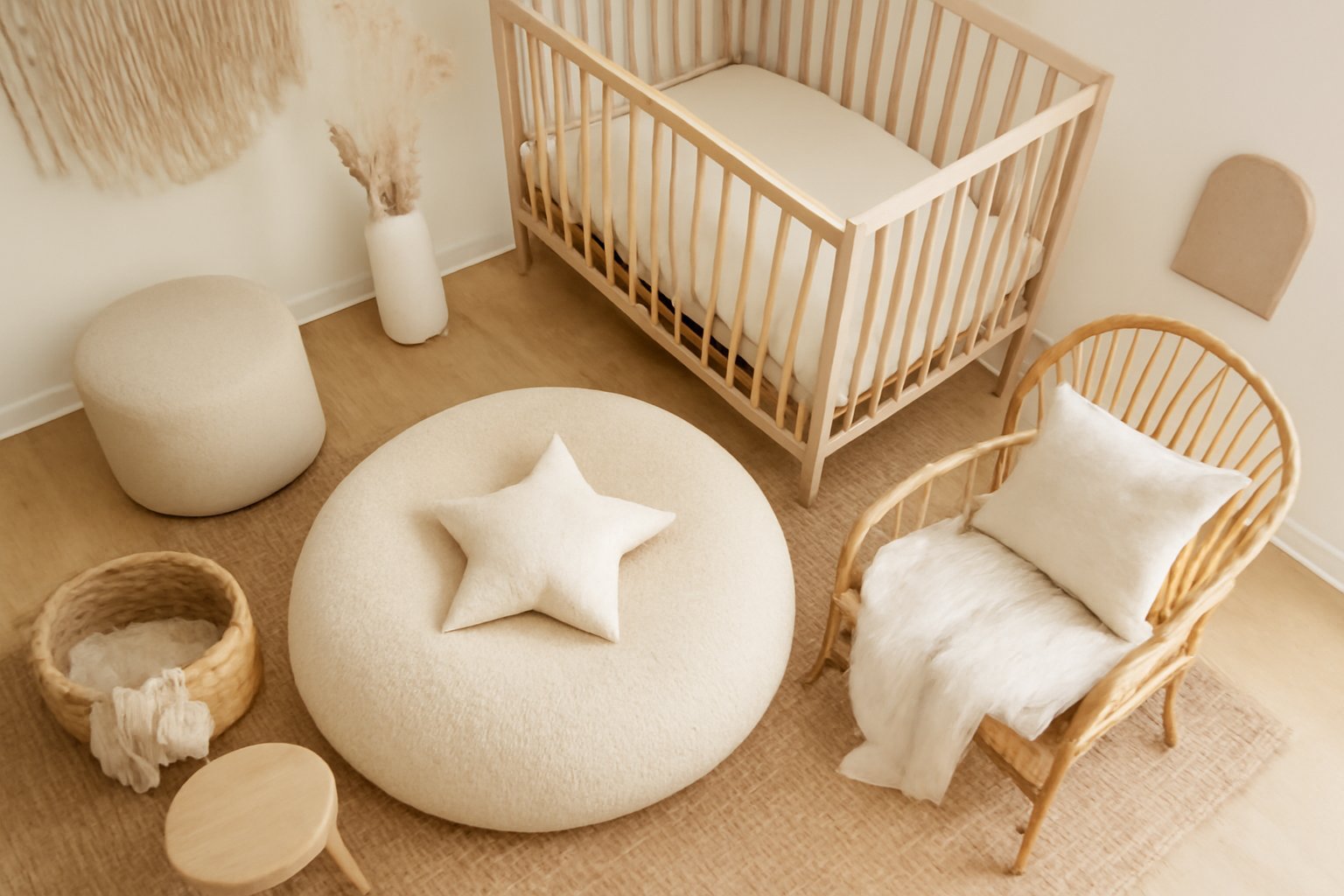 Bequeme Sitzgelegenheiten im Babyzimmer
