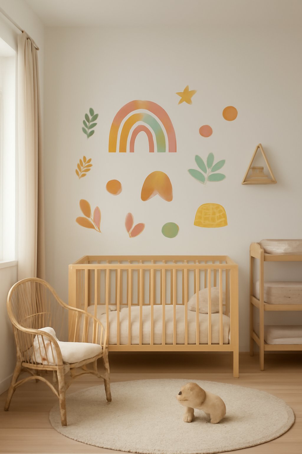 Geometrische Wandsticker Set