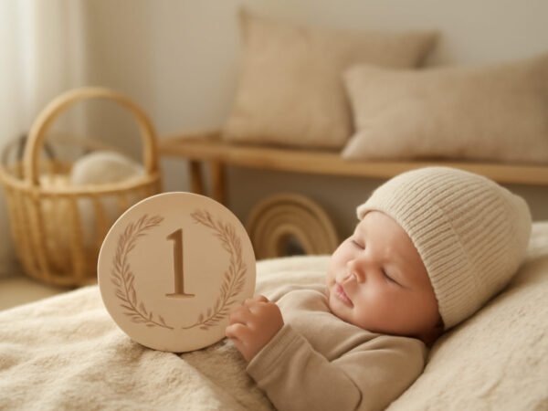 14 Baby Meilenstein Foto Neujahr Ideen, die inspirieren