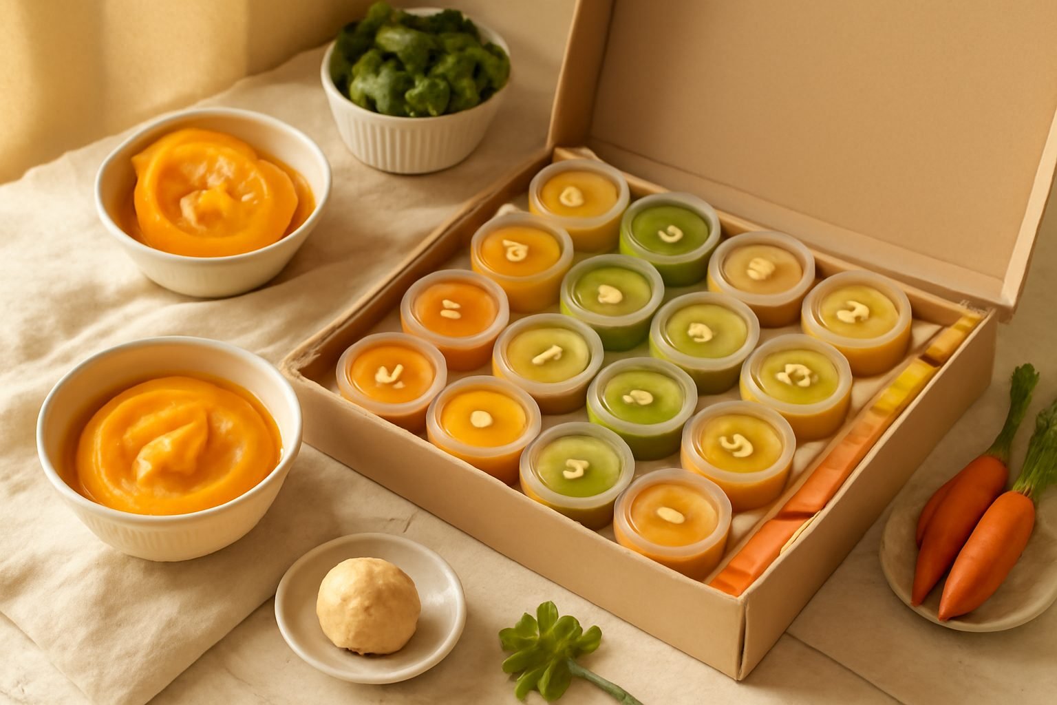 Adventskalender Baby Essen: 14 Ideen zum Verschenken