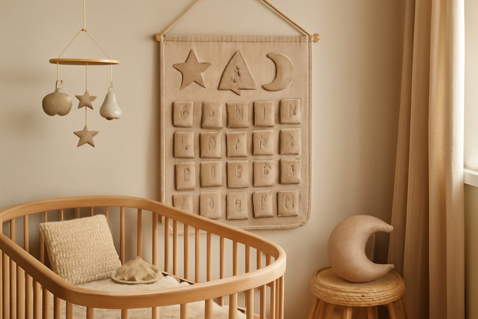 Adventskalender für Babys selber machen in 6 Schritten