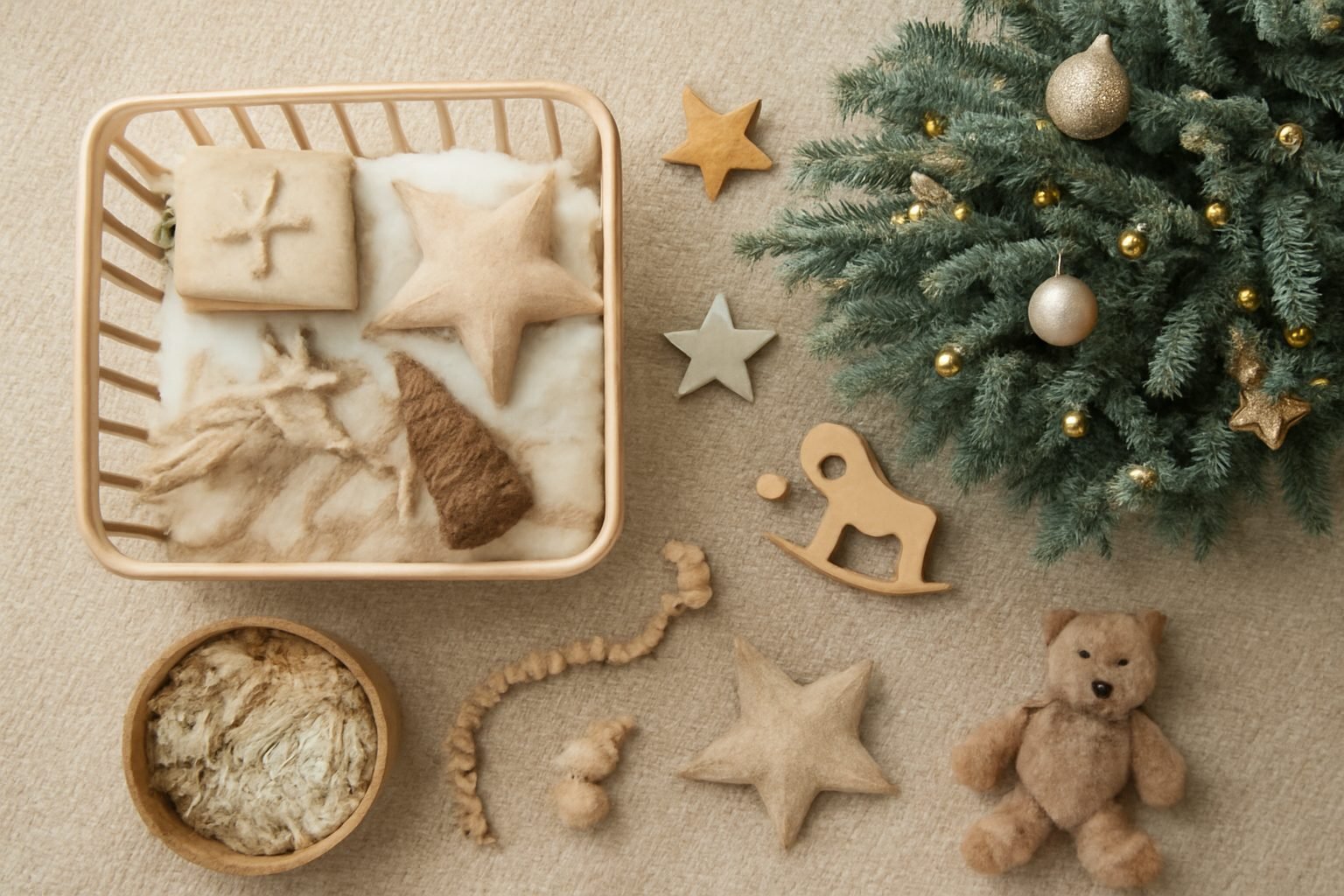 Außergewöhnliche Weihnachtsdeko selber machen in 6 Schritten