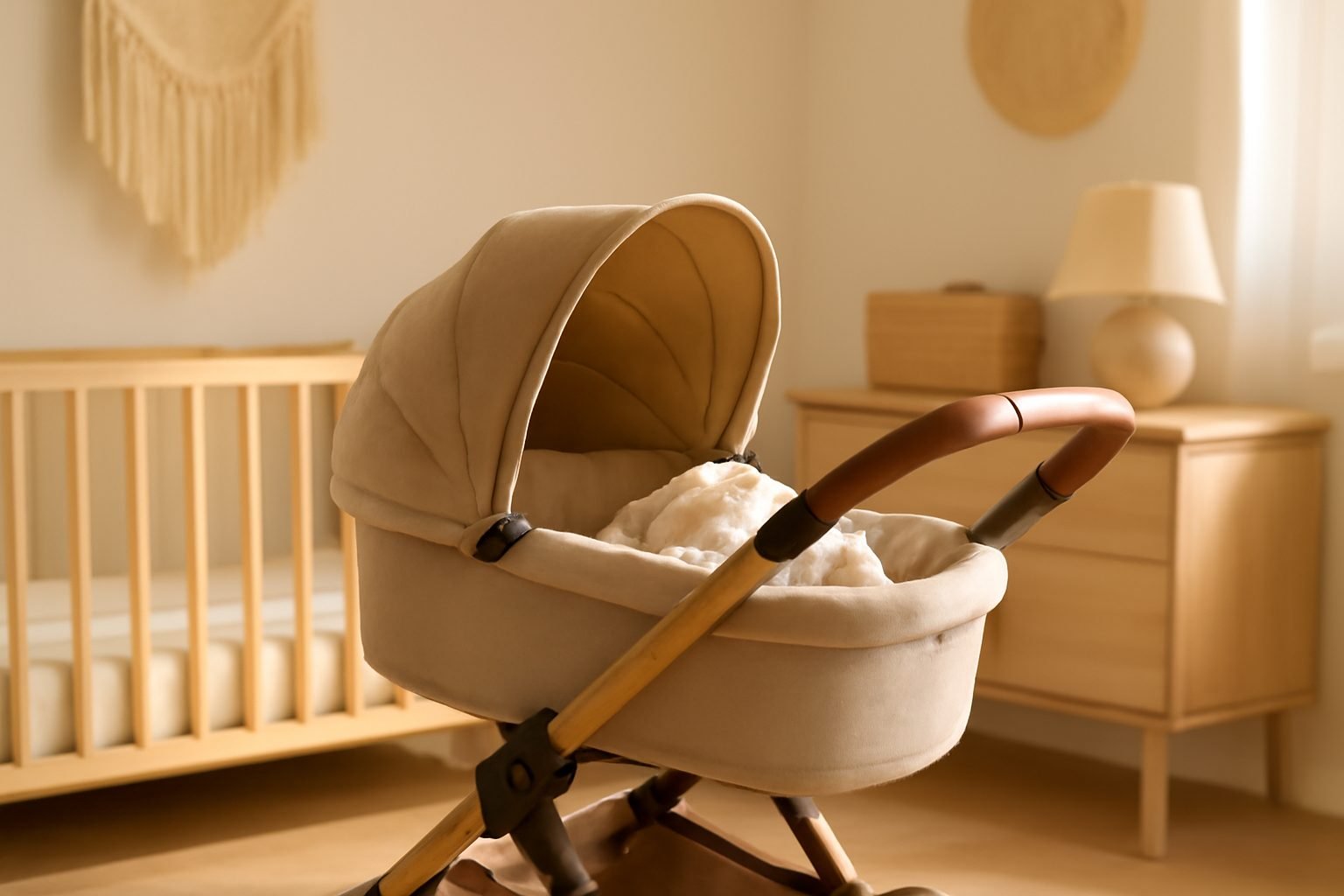 Babys Hände kalt im Kinderwagen — 12 einfache Varianten