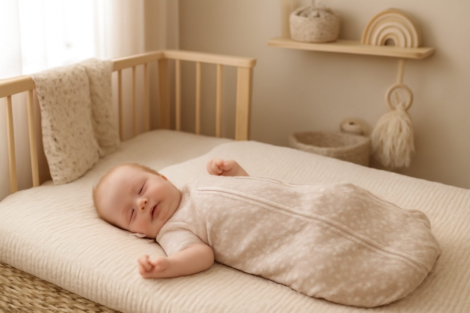 Babyschlafsack für den Sommer: die wichtigsten Fragen