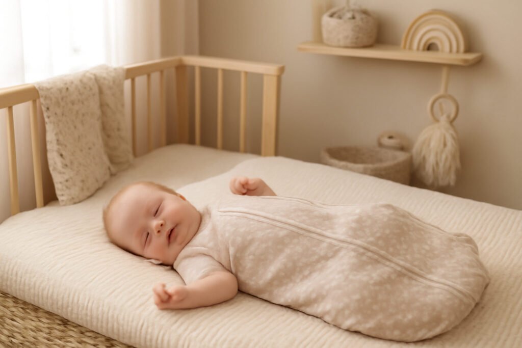 Babyschlafsack für den Sommer: die wichtigsten Fragen